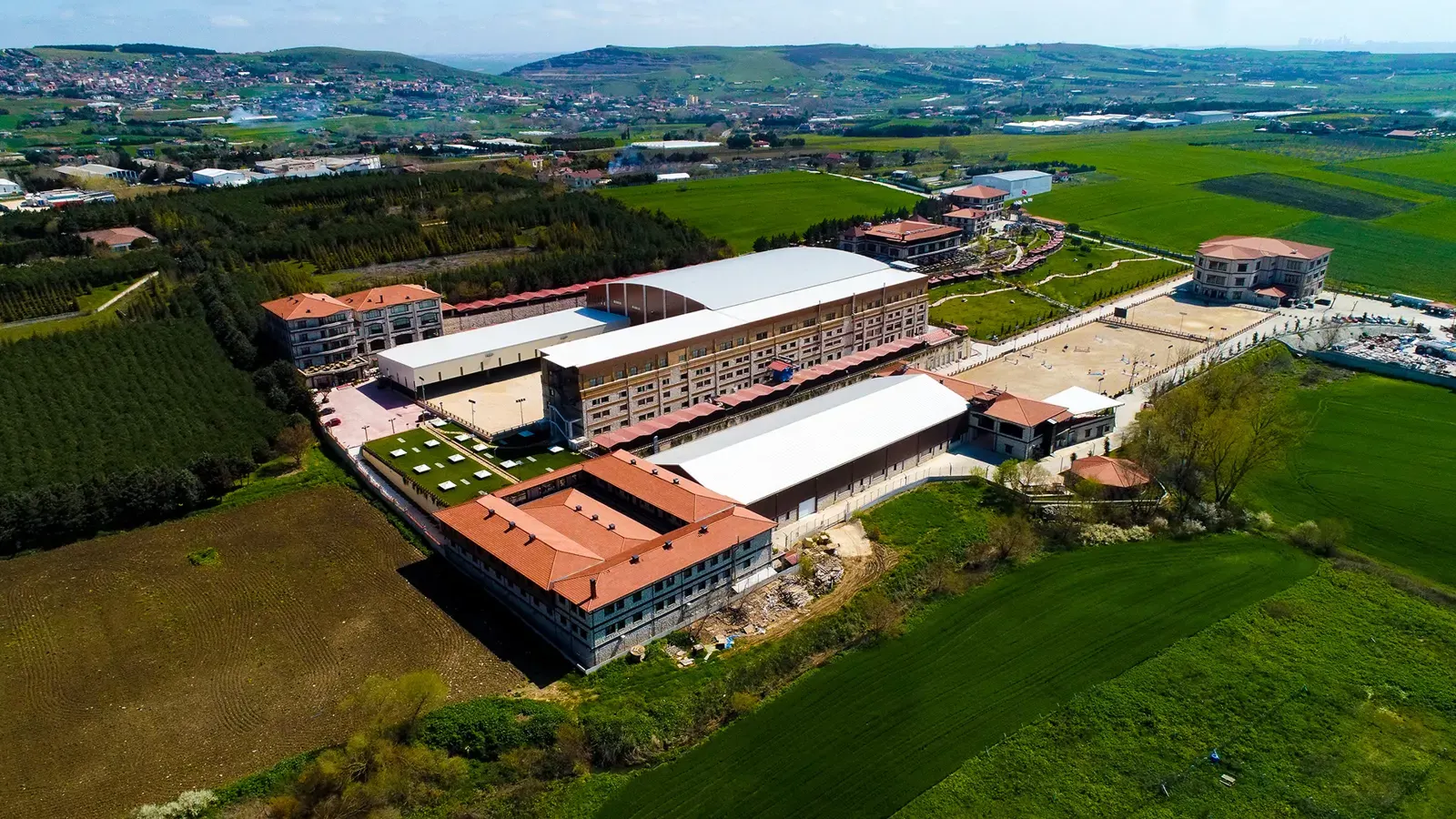 TESİS GENEL GÖRÜNTÜ TEPEDEN - 1